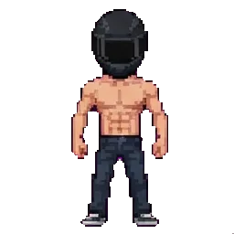 Sexy Biker sprite