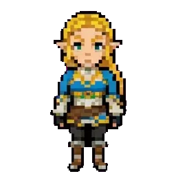 Princess Zelda sprite