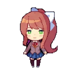 Monika sprite