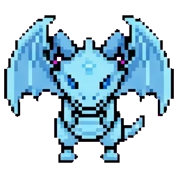 Frost dragon sprite