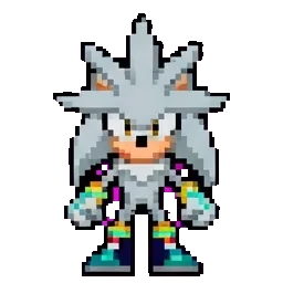 Silver The Hedgehog sprite