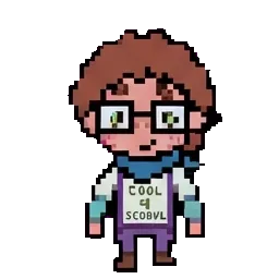 Nerd kid sprite