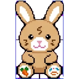 The bunny sprite