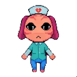 Nurse from animal hospital sprite