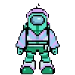 Cyan sprite