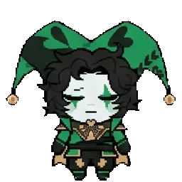 Harlequin sprite