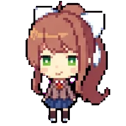 Monika sprite