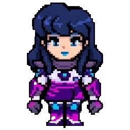 Computer woman sprite