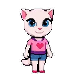 Talking Anglea sprite