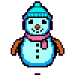 Weird Snowman sprite