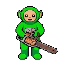 Crazy teletubbie sprite