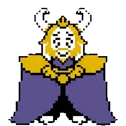 King Asgore Dreemurr sprite