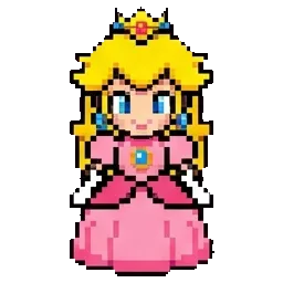 Princess Peach sprite