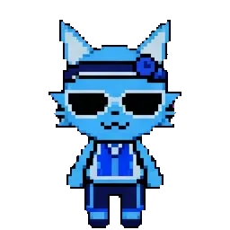 Blueberry Kitty sprite