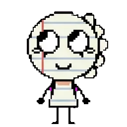 Sketchy sprite