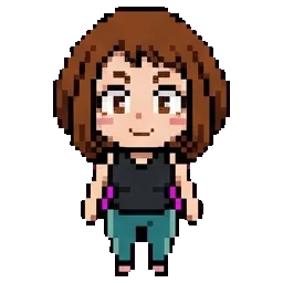 Ochaco Uraraka sprite