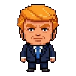 Donald Orange sprite