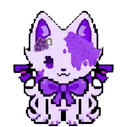 Grape Meow sprite