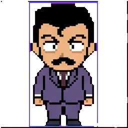 Mori Kogoro sprite