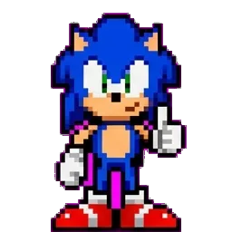 Sonic The Hedgehog sprite