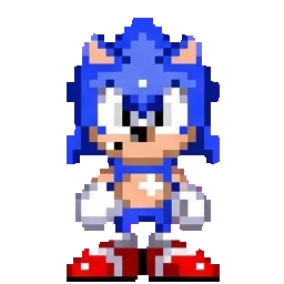 Sonic the hedgehog sprite
