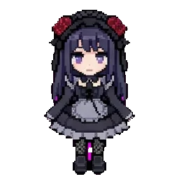 Shizuku Kuroe sprite