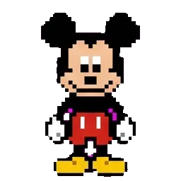 Mickey Mouse sprite