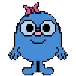Little Miss Whoops sprite