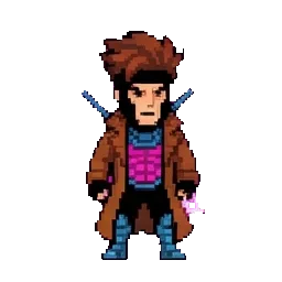 Remy “Gambit” Lebeau sprite