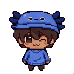 Ash The Axolotl sprite