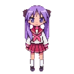 Kagami Hiiragi sprite