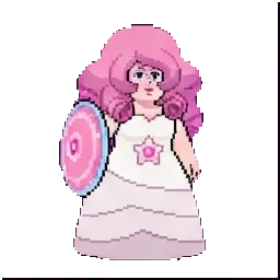 Rose quartz sprite