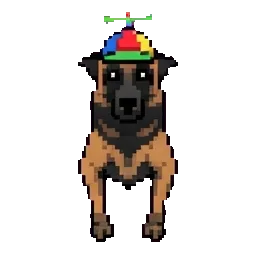 Propeller Hat Dog sprite