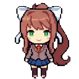 Monika sprite