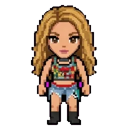 Shakira sprite