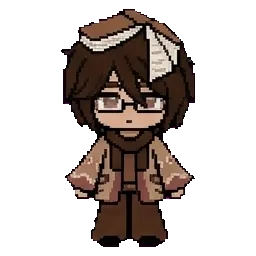 Cube brown sprite