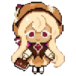 Caramel choux cookie sprite
