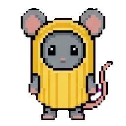Noodle rat sprite