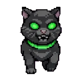 Jumping cat sprite