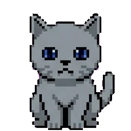 Tron Cat sprite
