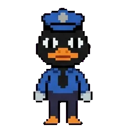 Officer Duckman sprite