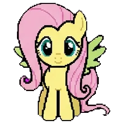 Flutter Shy sprite