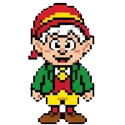 Keebler elf sprite