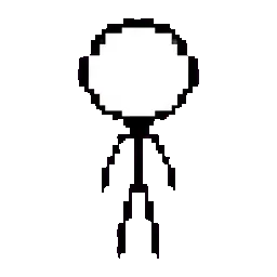 Stick figure sprite