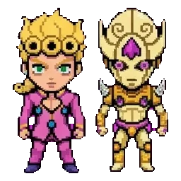 Giorno and G.E.R sprite