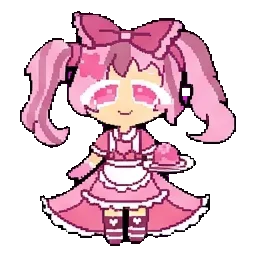 Sakura pudding cookie sprite