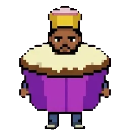 Cupcake man sprite