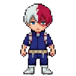 Shoto Todoroki sprite