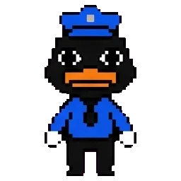 officer duckman sprite
