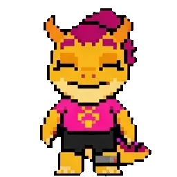 Zappy 3D sprite